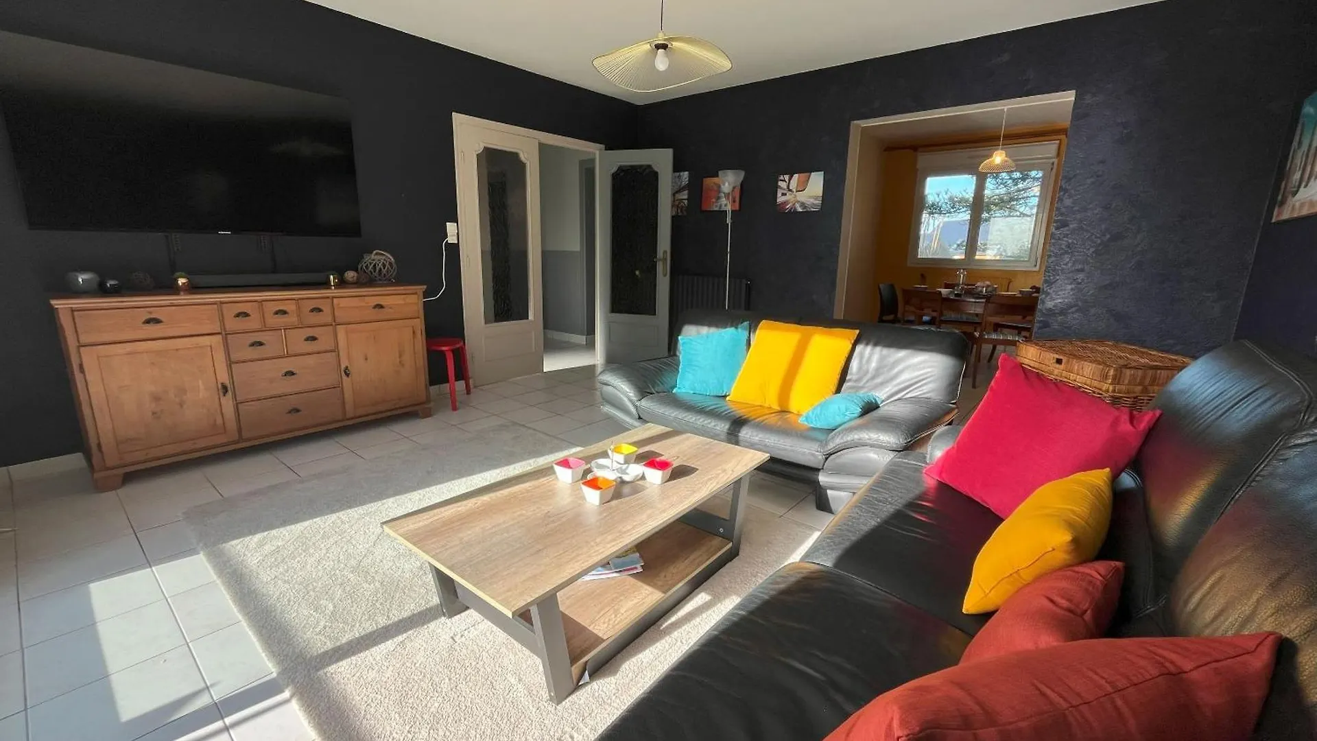 Appartement Dans Une Maison Avec Entree Independante A 500M De La Plage Santec France